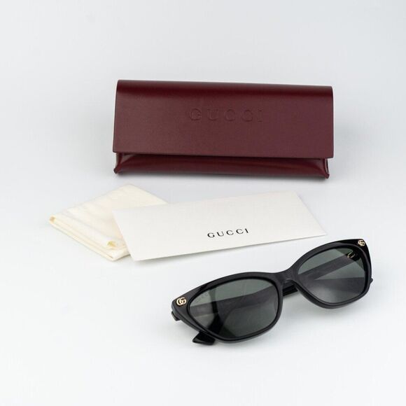 Gucci Women Sunglasses Black Cat Eye GG1815S 001 NEW AUTHENTIC main image 8